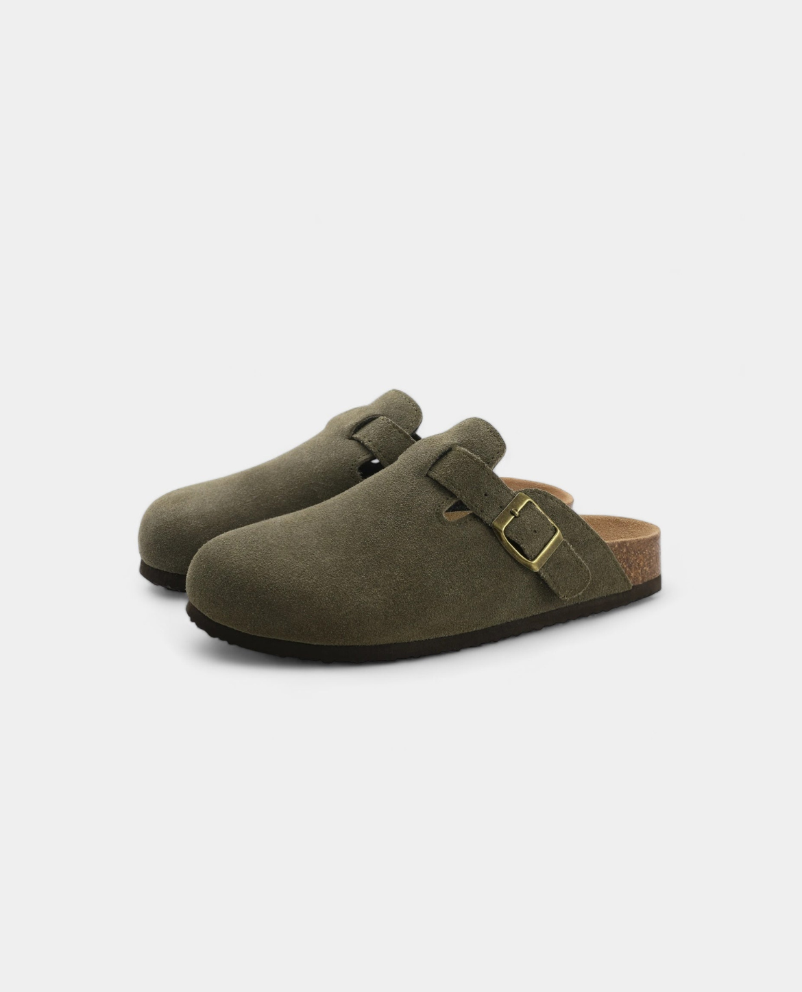 Porto Suede Clogs