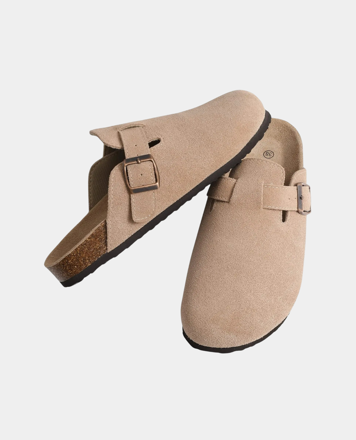 Porto Suede Clogs