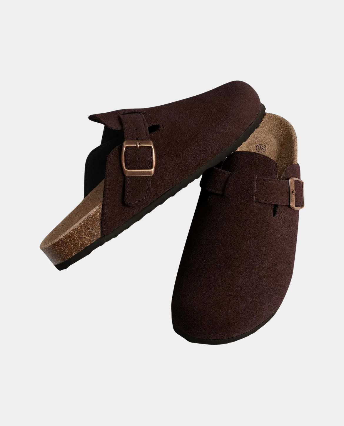 Porto Suede Clogs