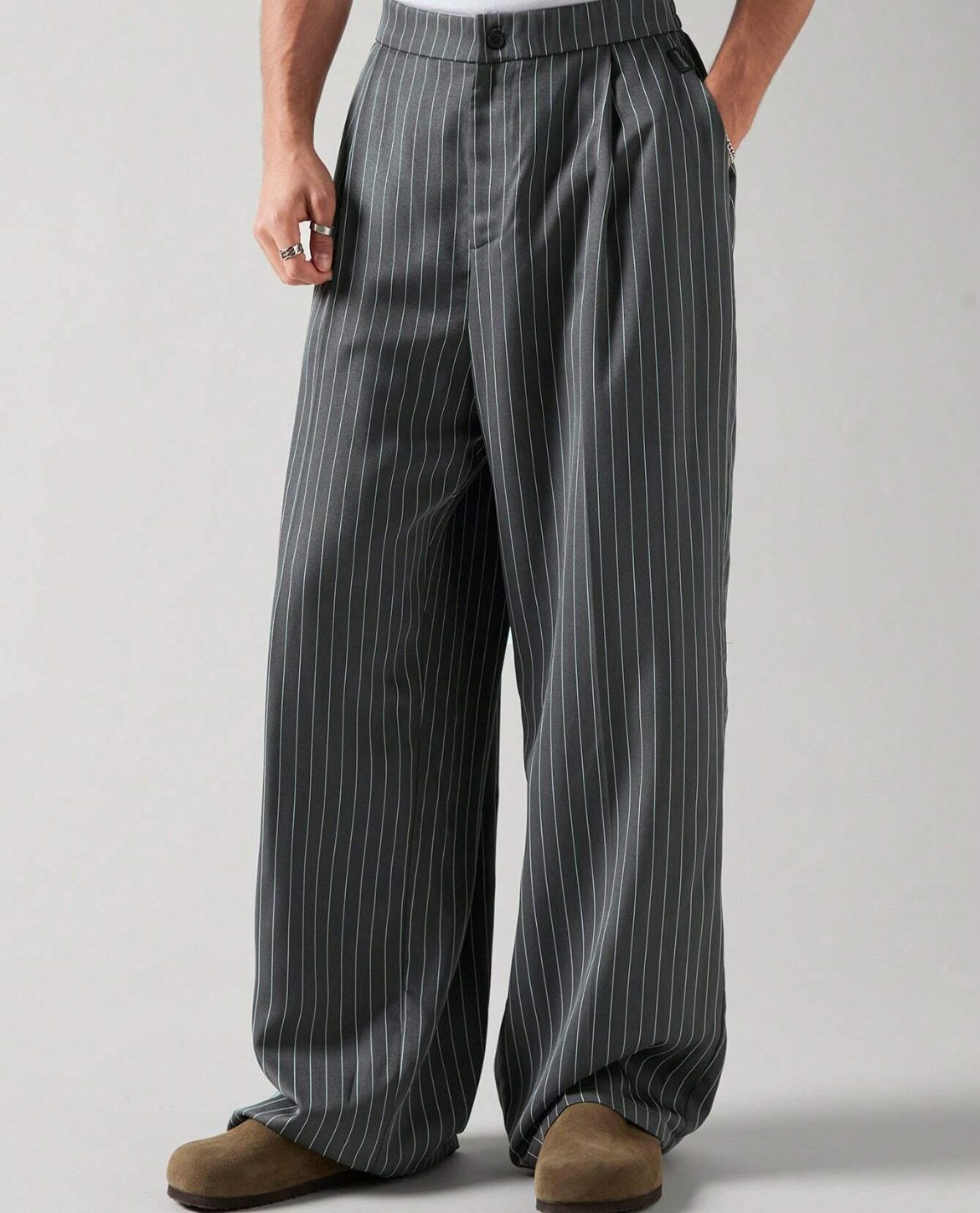 Grasse Pinstripe Trousers