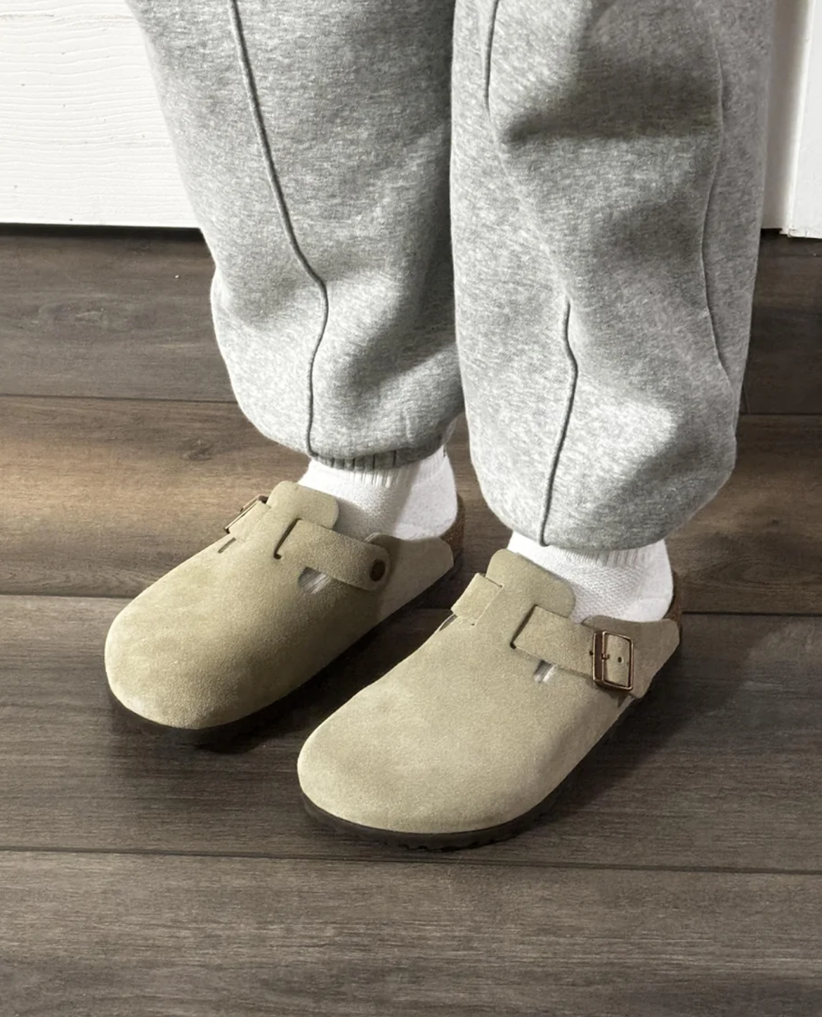Stresa Suede Clogs