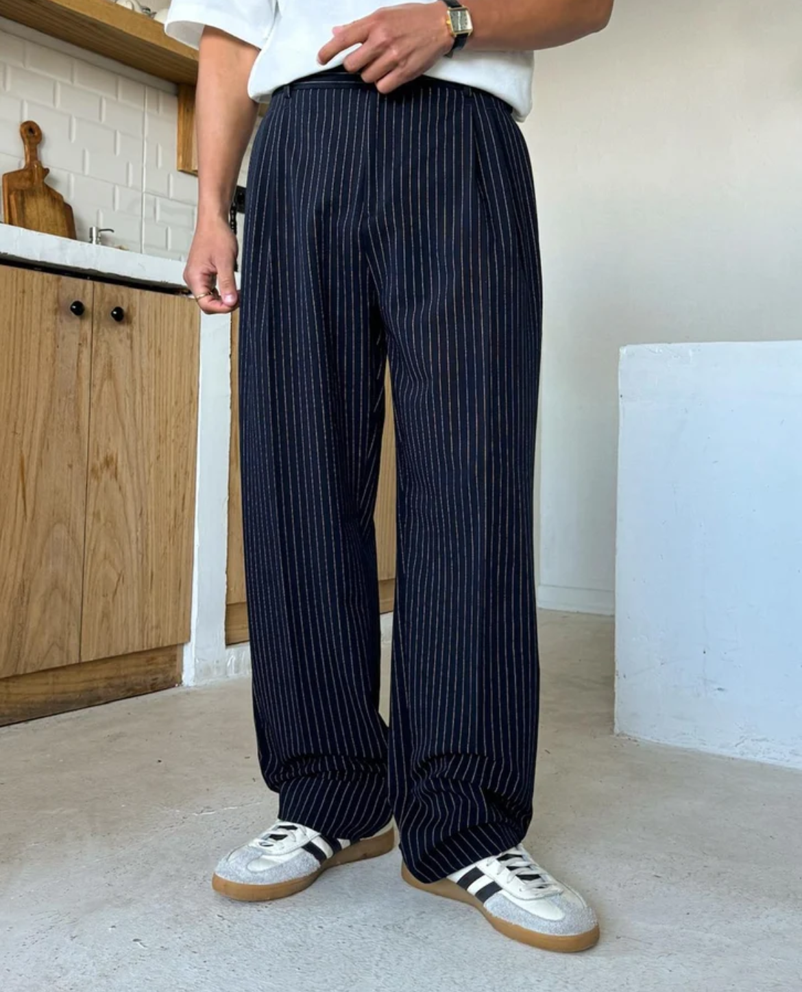 Sciacca Striped Trousers