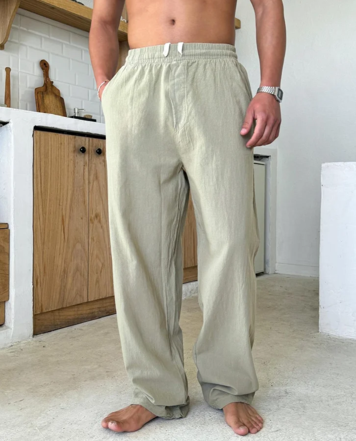 Trapani Linen Trousers