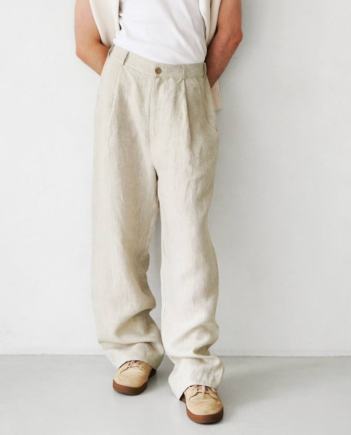 Ponza Linen Relaxed Trousers