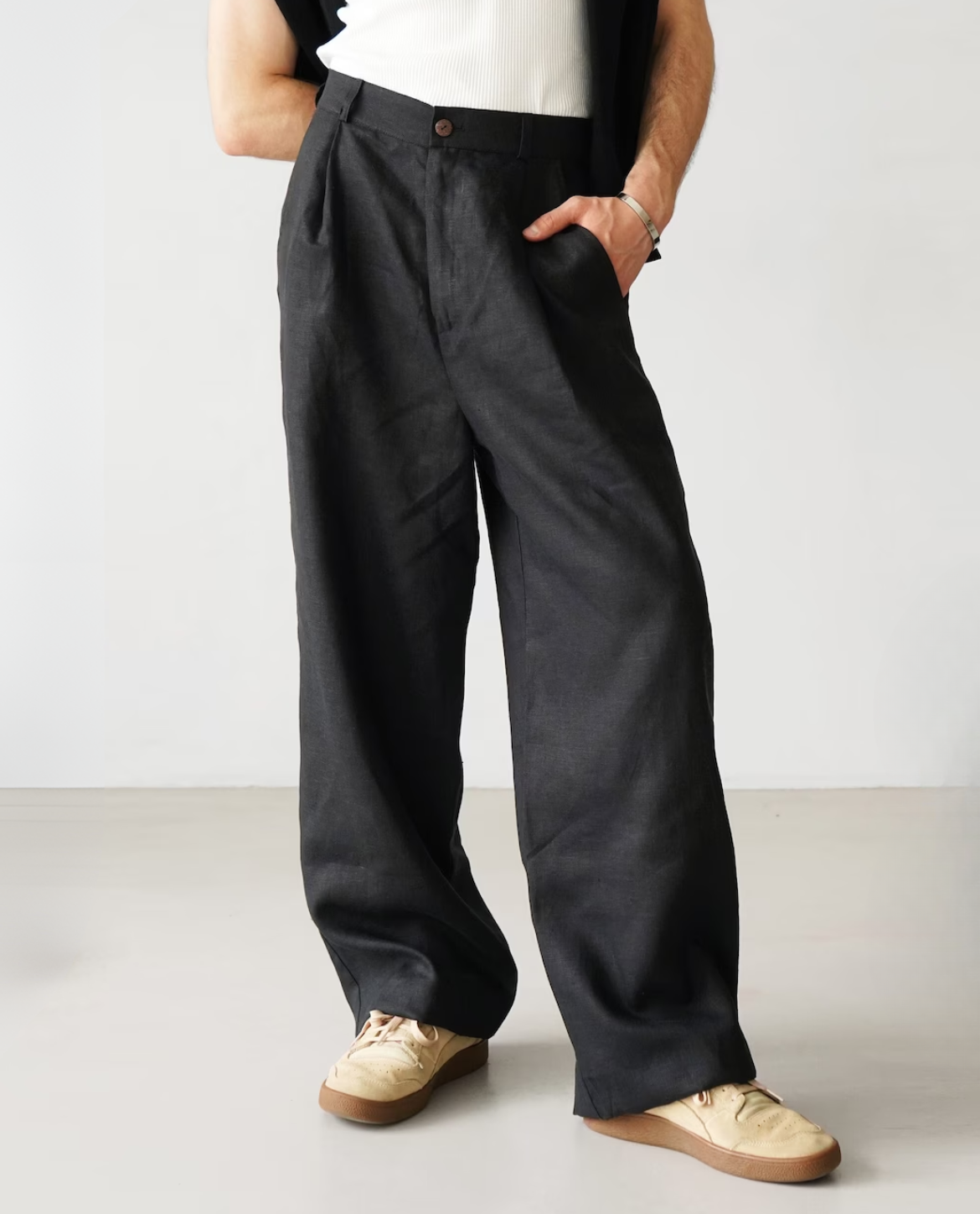 Ponza Linen Relaxed Trousers