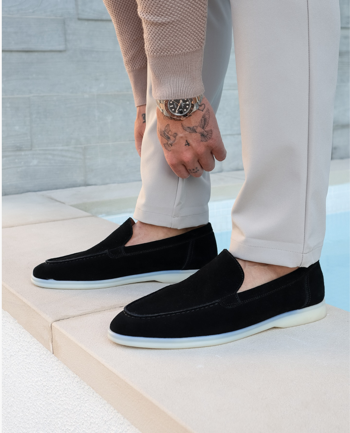 Lucca Suede Loafers