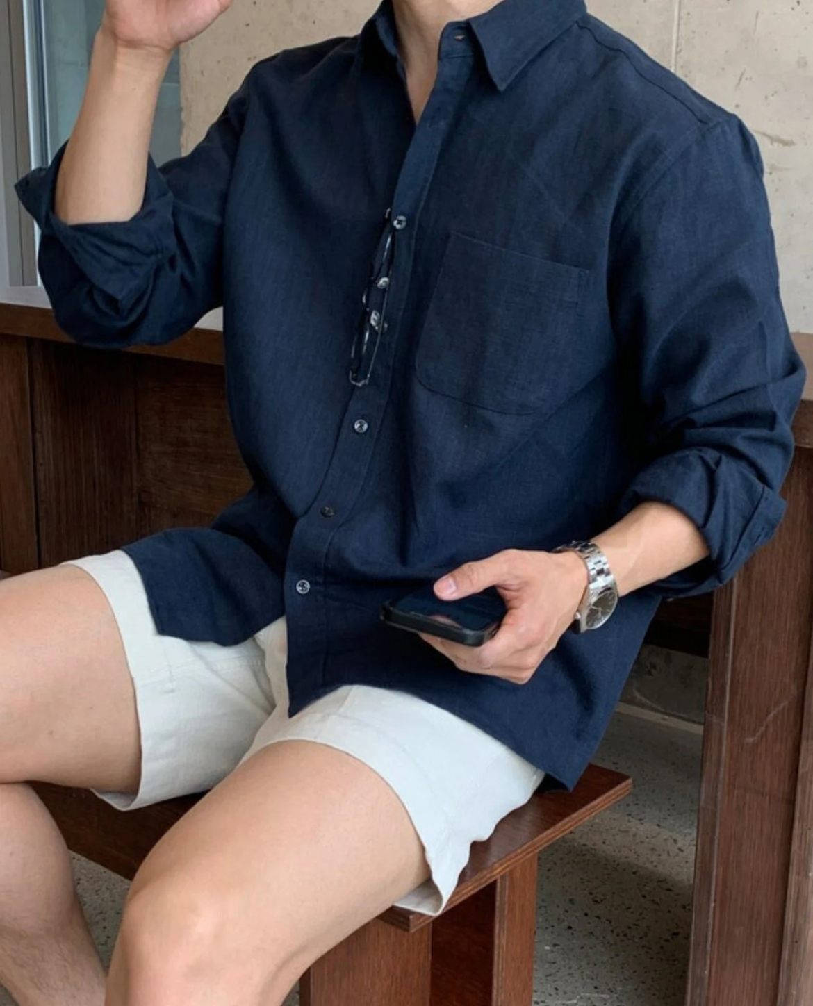 Citara Pocket Linen Shirt