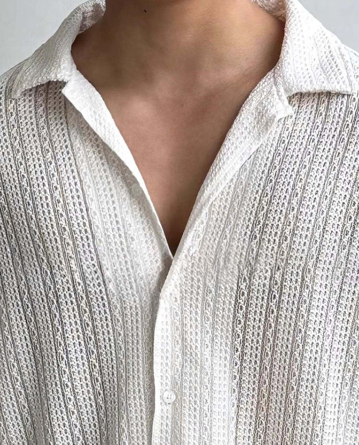 Heraklion Crochet Shirt