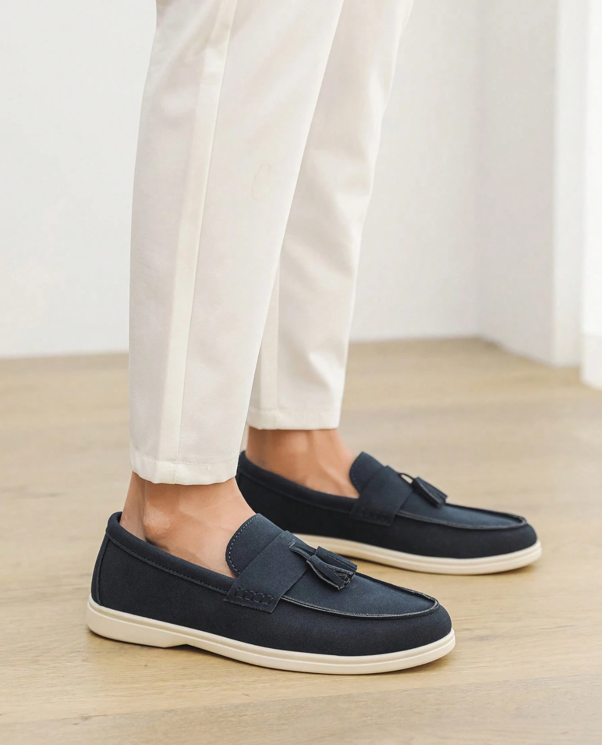 Vietri Suede Tassel Loafers