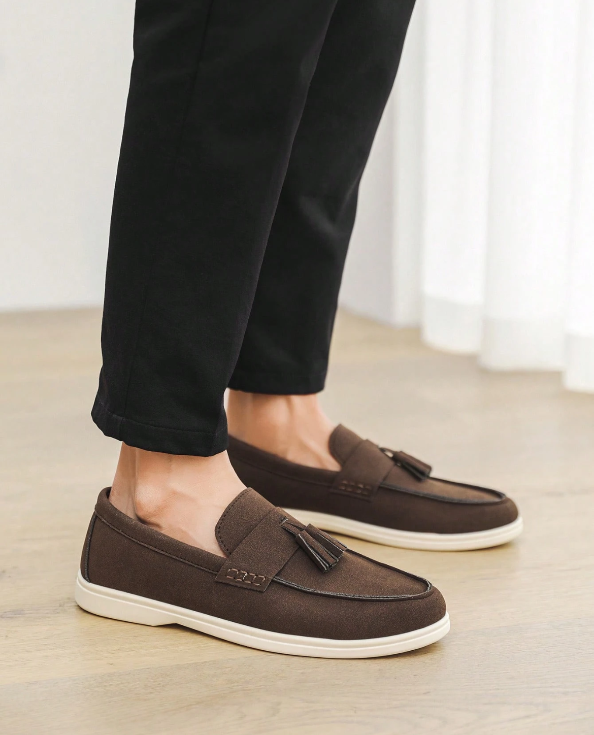 Vietri Suede Tassel Loafers