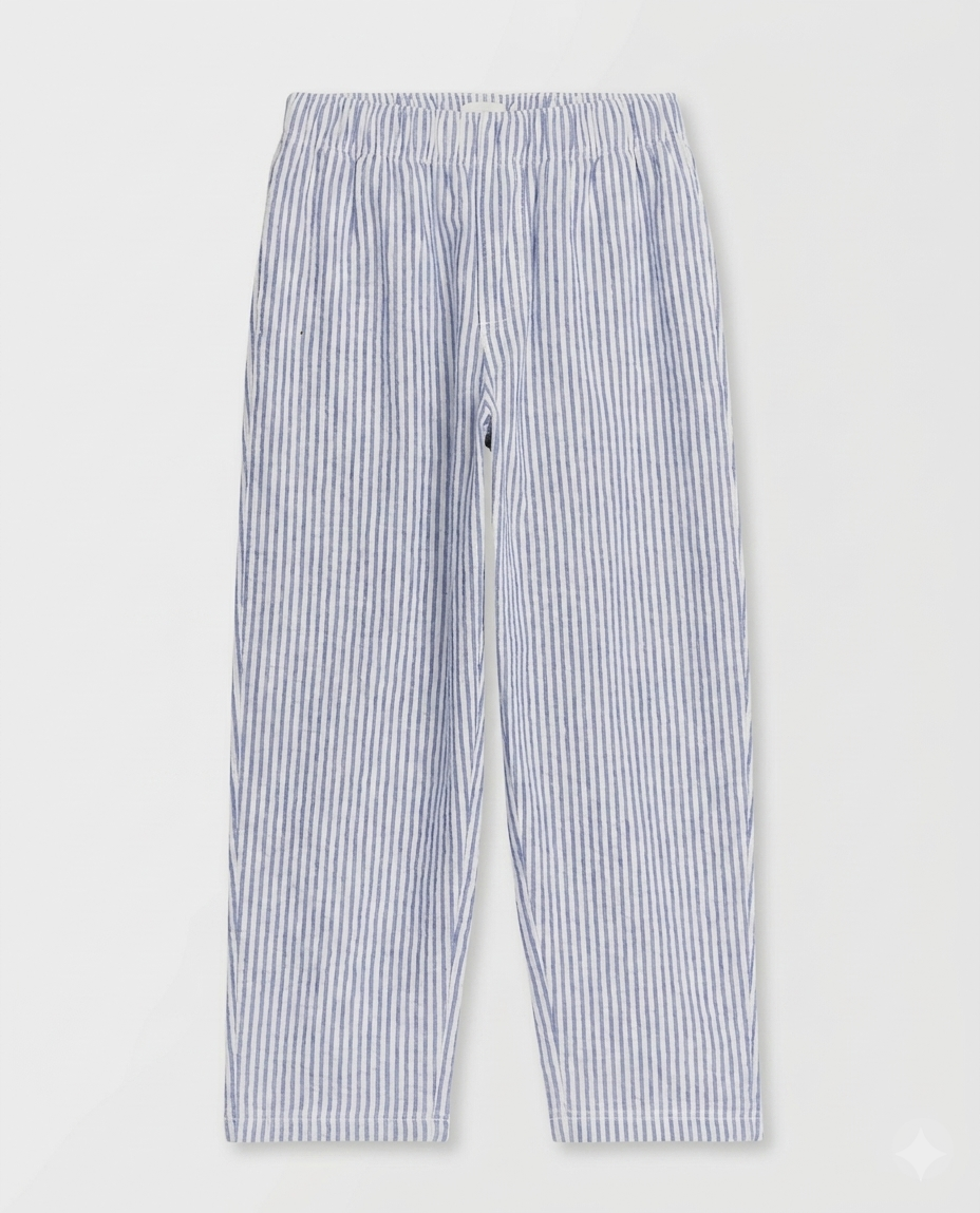 Pesaro Stripe Linen Trousers