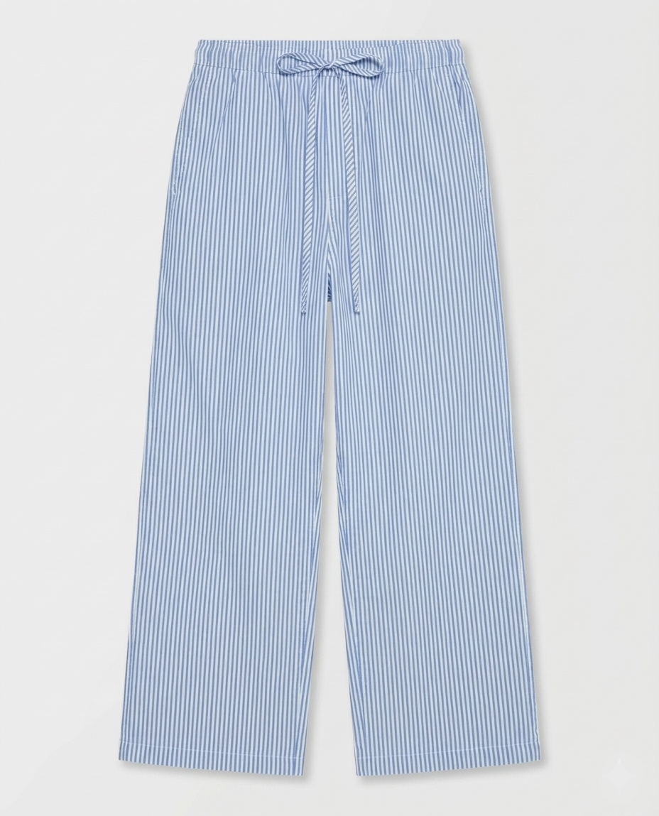 Pescara Striped Cotton Trousers