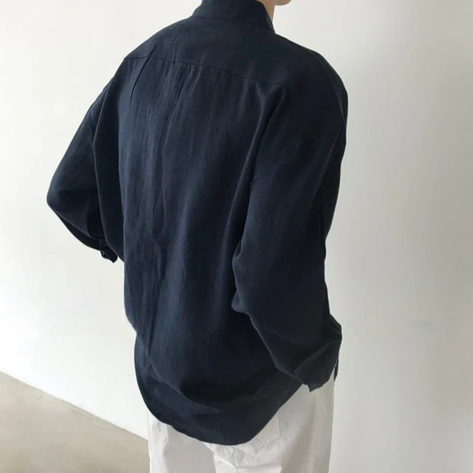 Bonifacio Linen Pocket Shirt