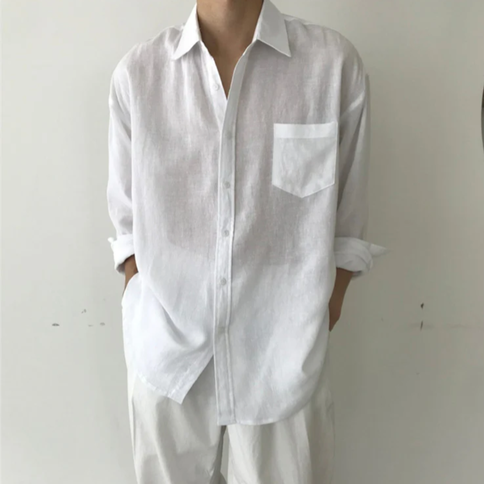 Bonifacio Linen Pocket Shirt