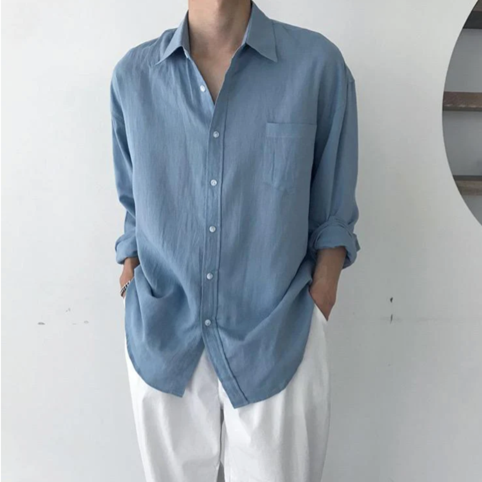 Bonifacio Linen Pocket Shirt