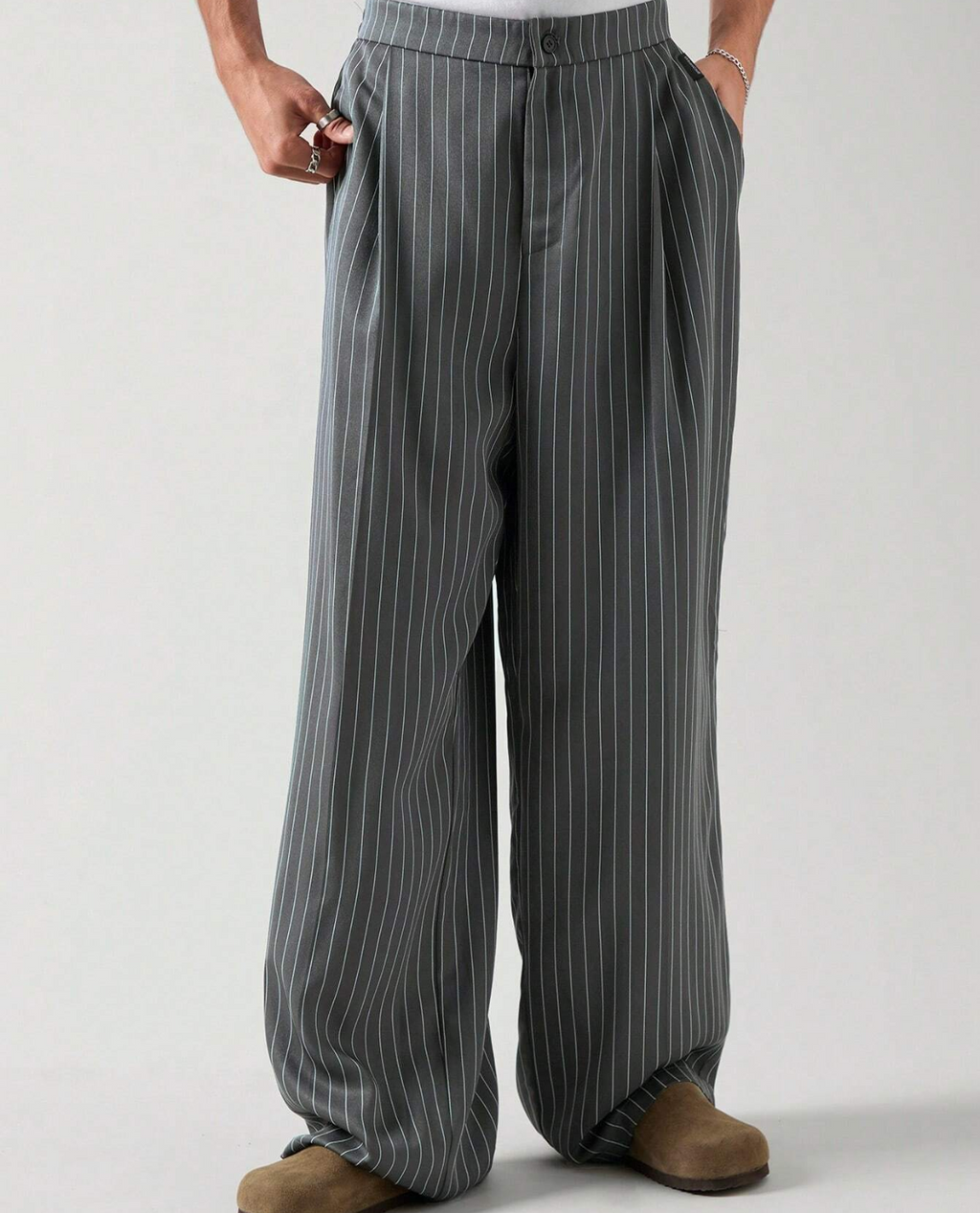 Grasse Pinstripe Trousers