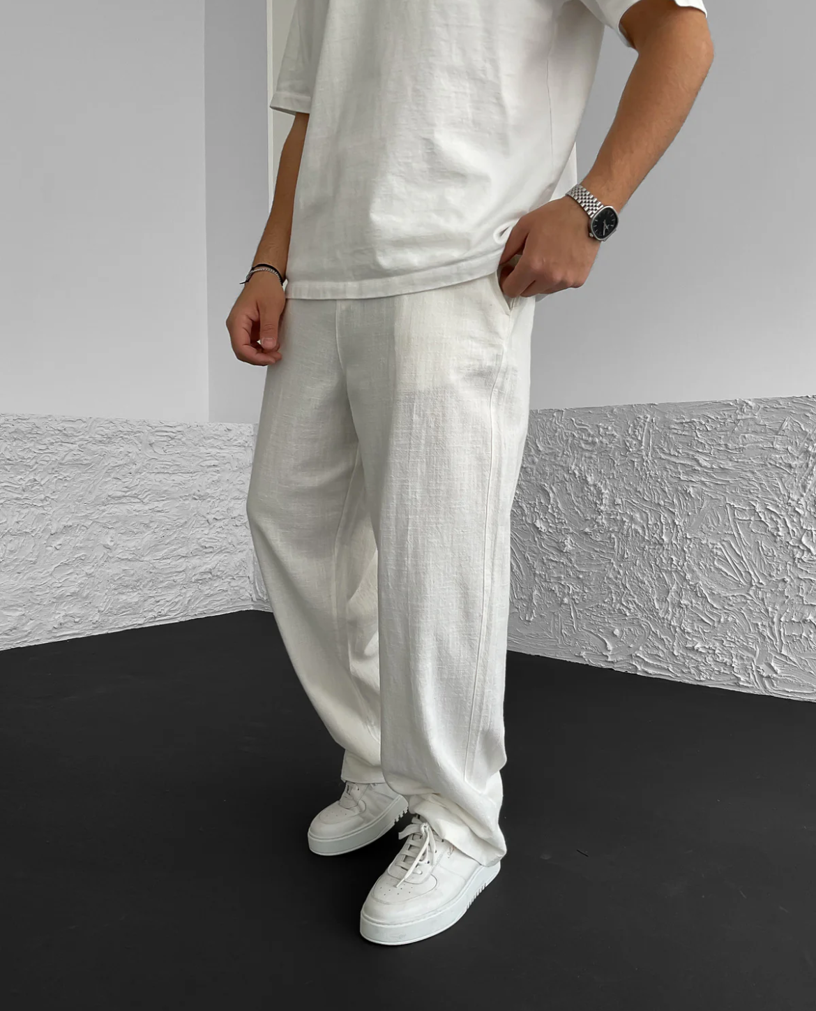 Agropoli Linen Trousers