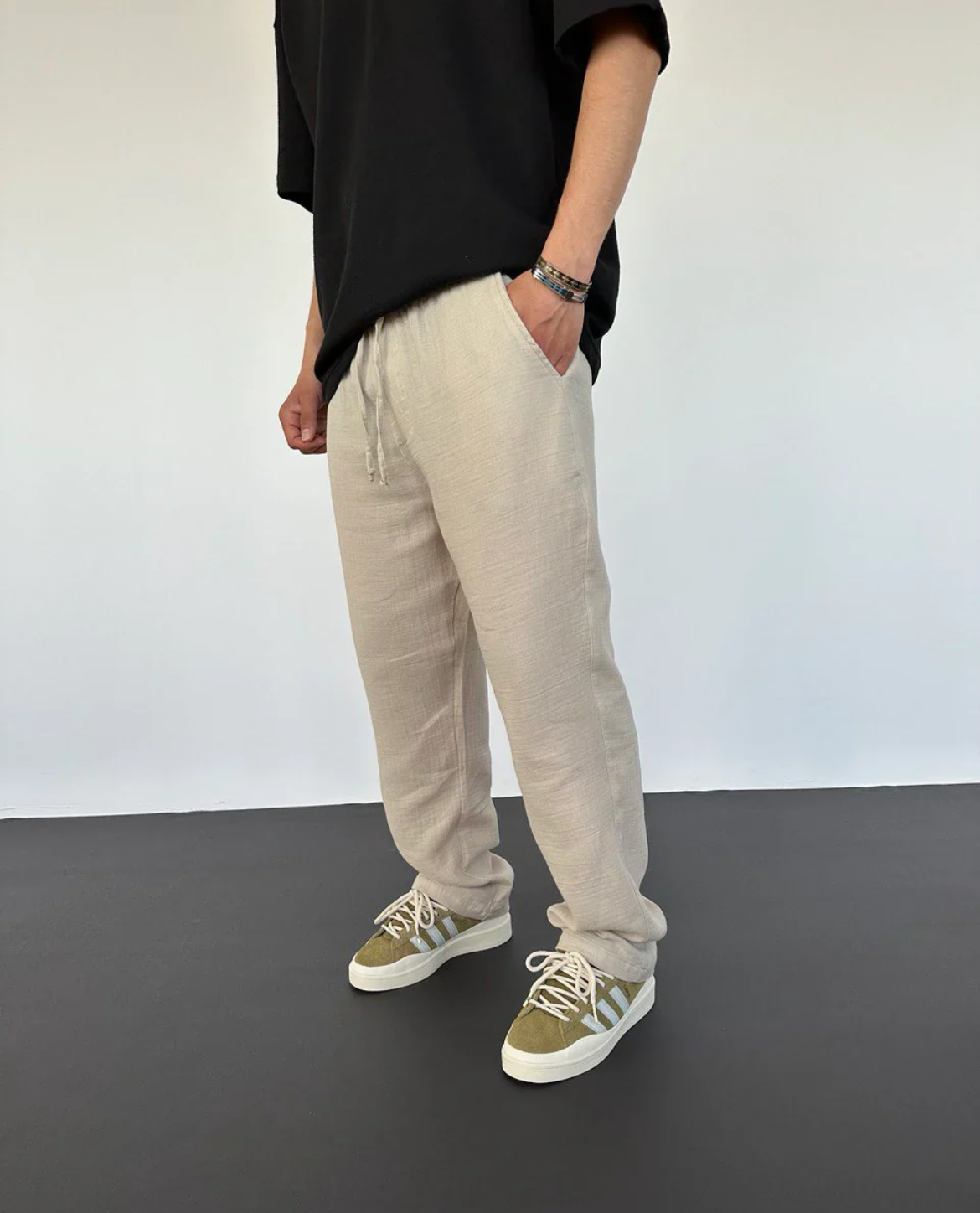 Agropoli Linen Trousers
