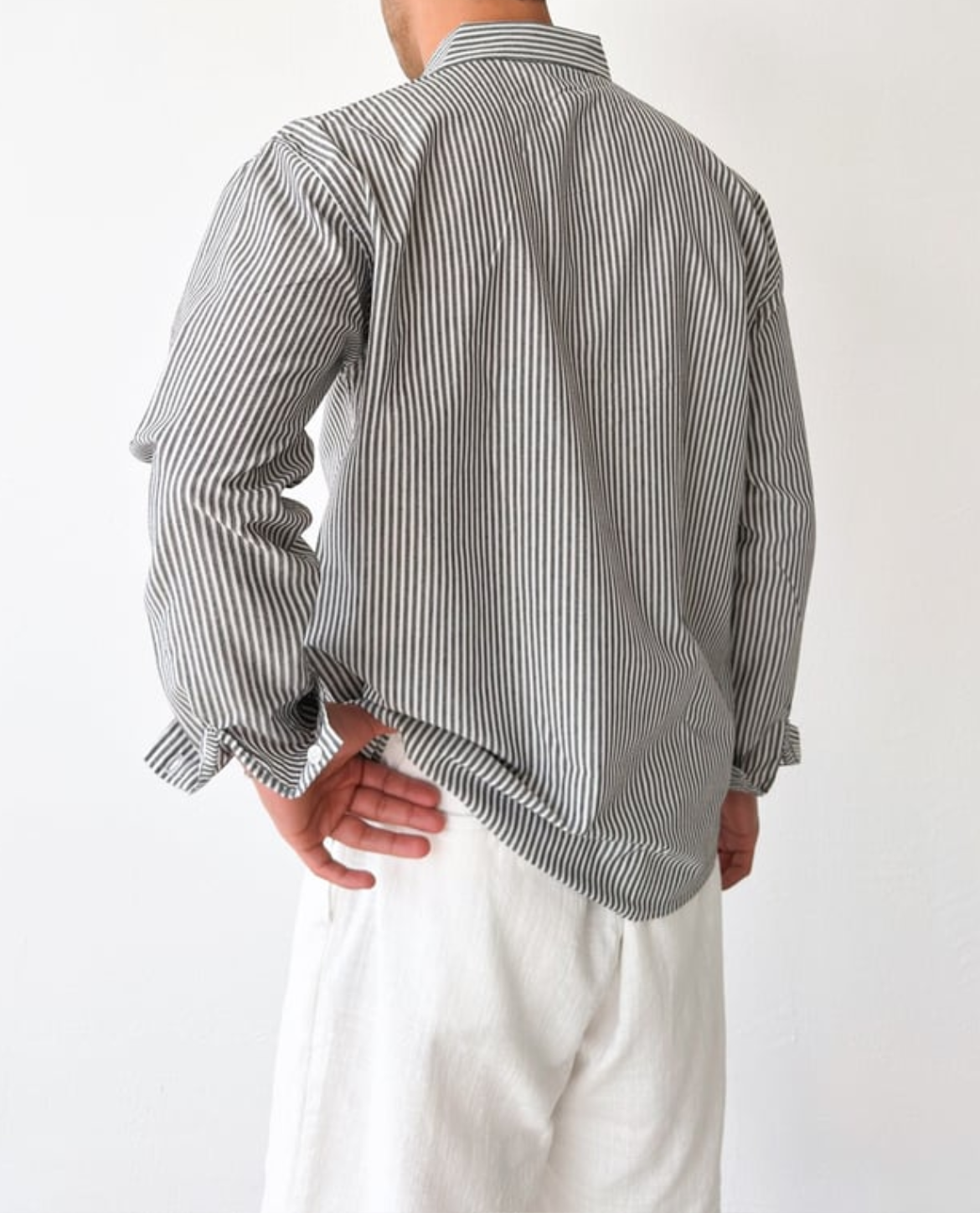 Hierro Striped Linen Shirt