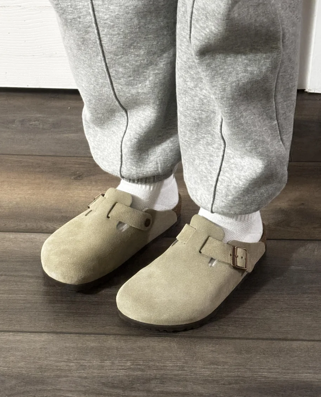 Stresa Suede Clogs