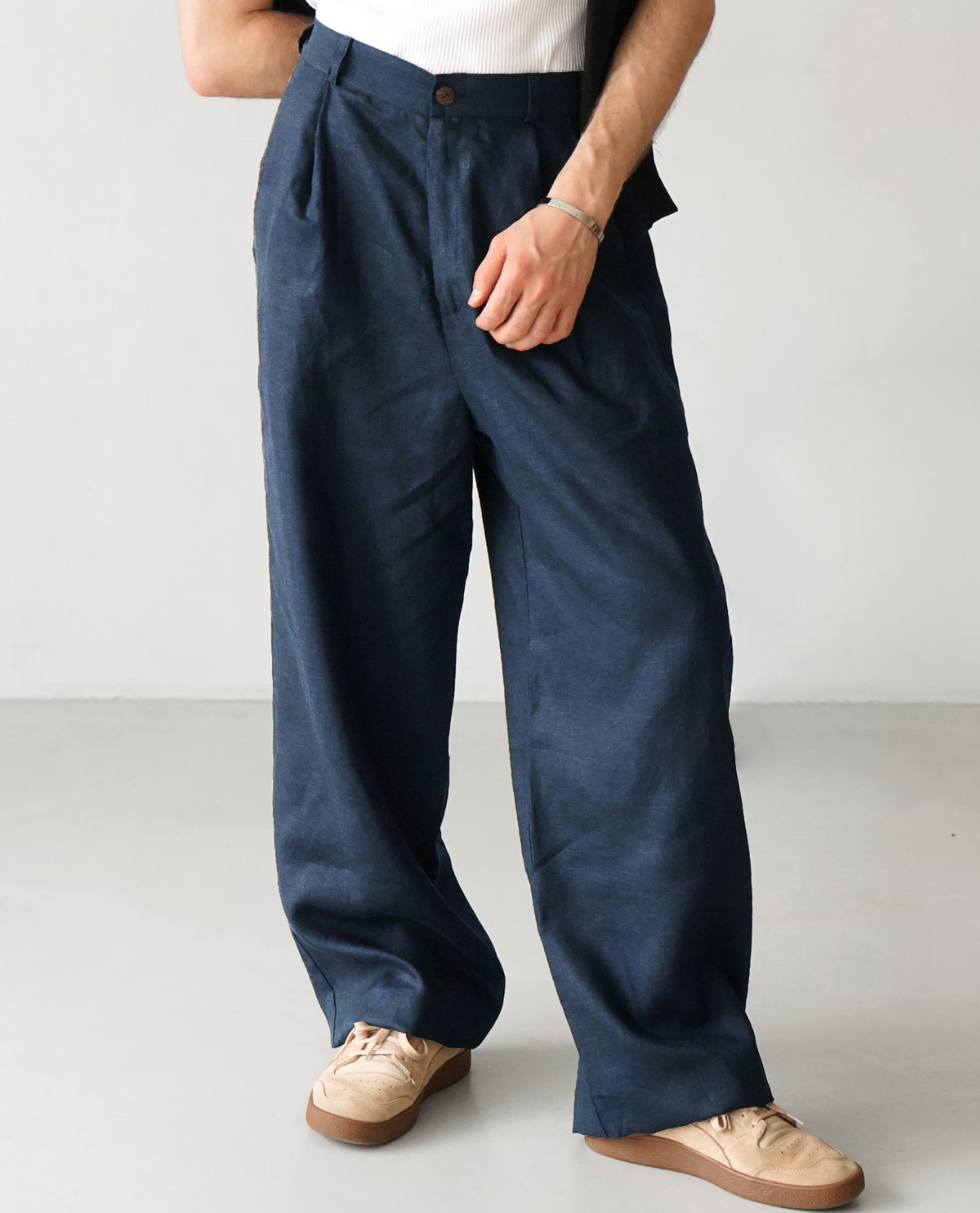 Ponza Linen Relaxed Trousers