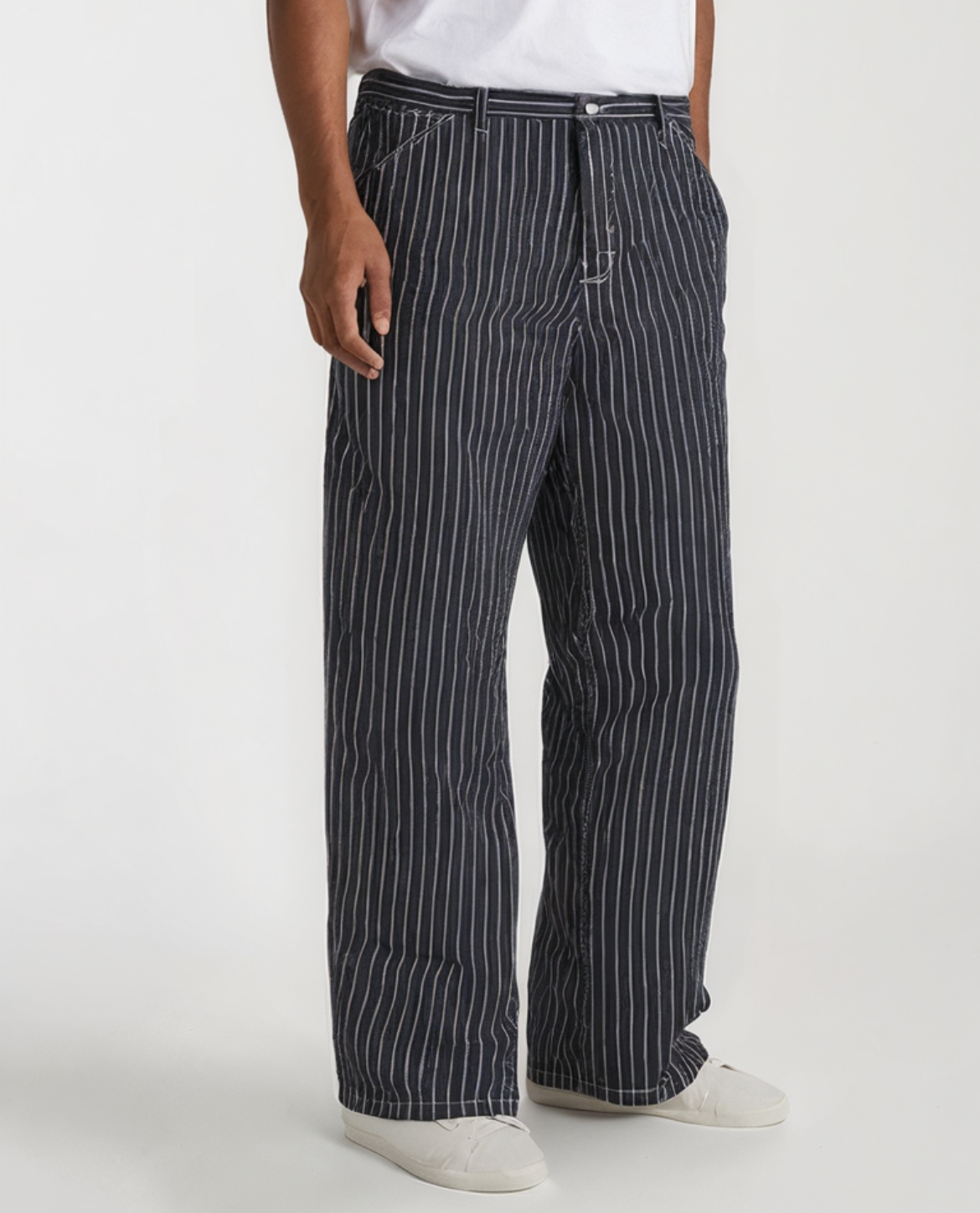 Bandol Striped Print Jeans