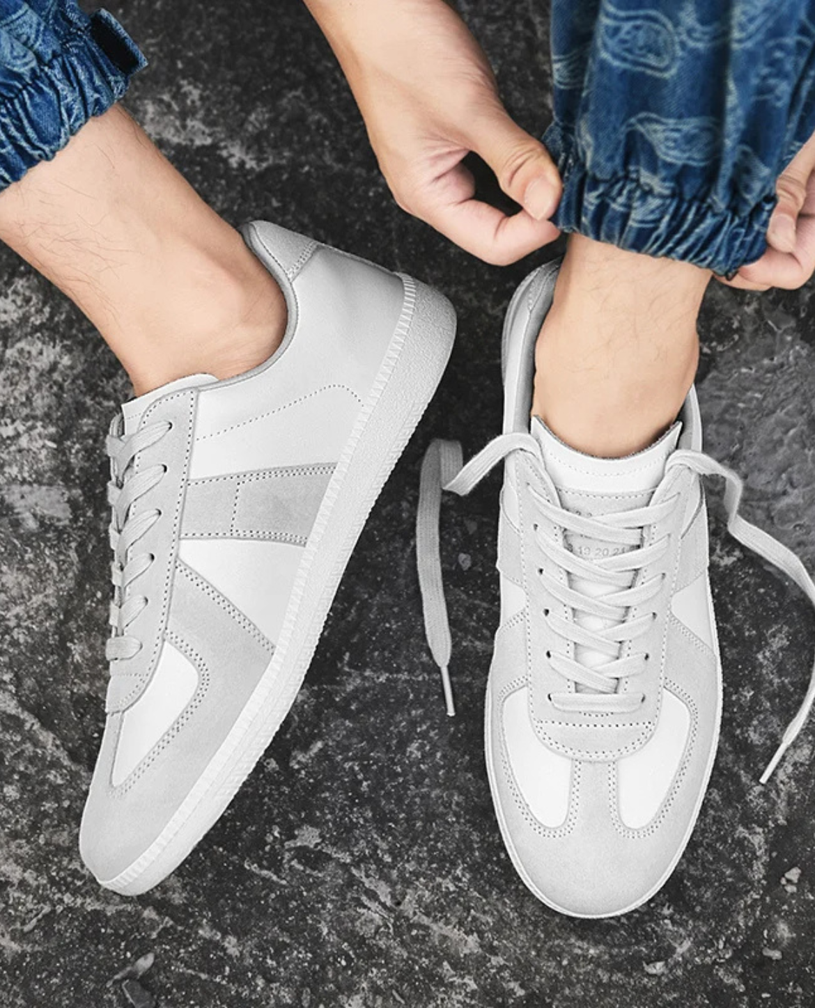 Nuoro Leather Sneakers