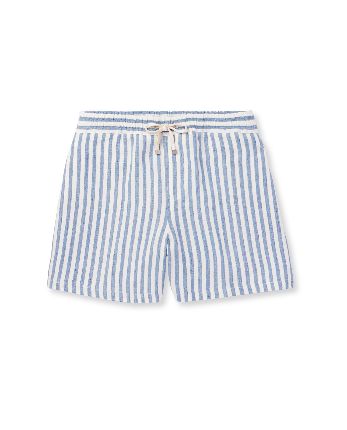 Cassis Striped Linen Shorts