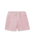 Cassis Striped Linen Shorts