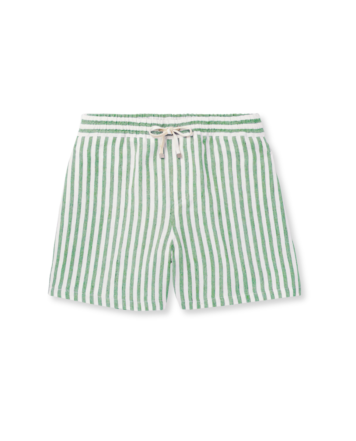 Cassis Striped Linen Shorts