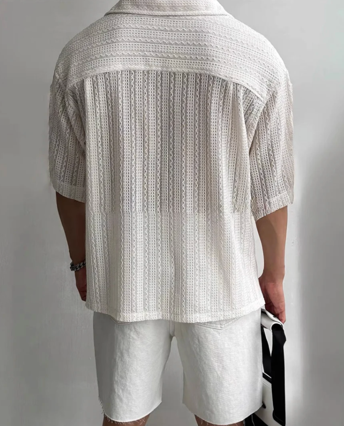Heraklion Crochet Shirt