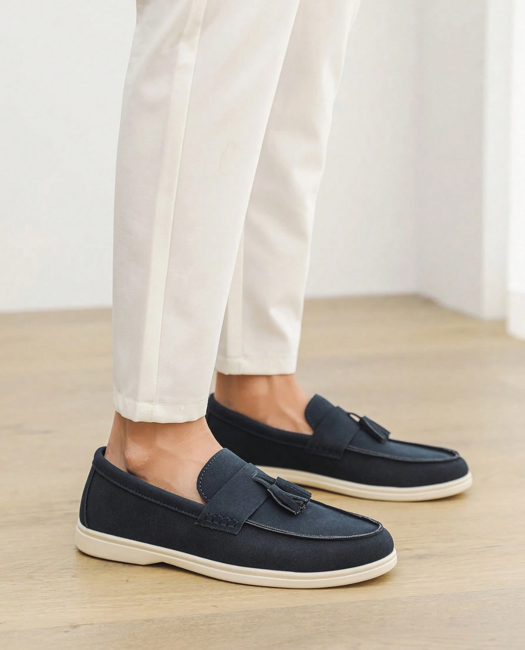 Vietri Suede Tassel Loafers
