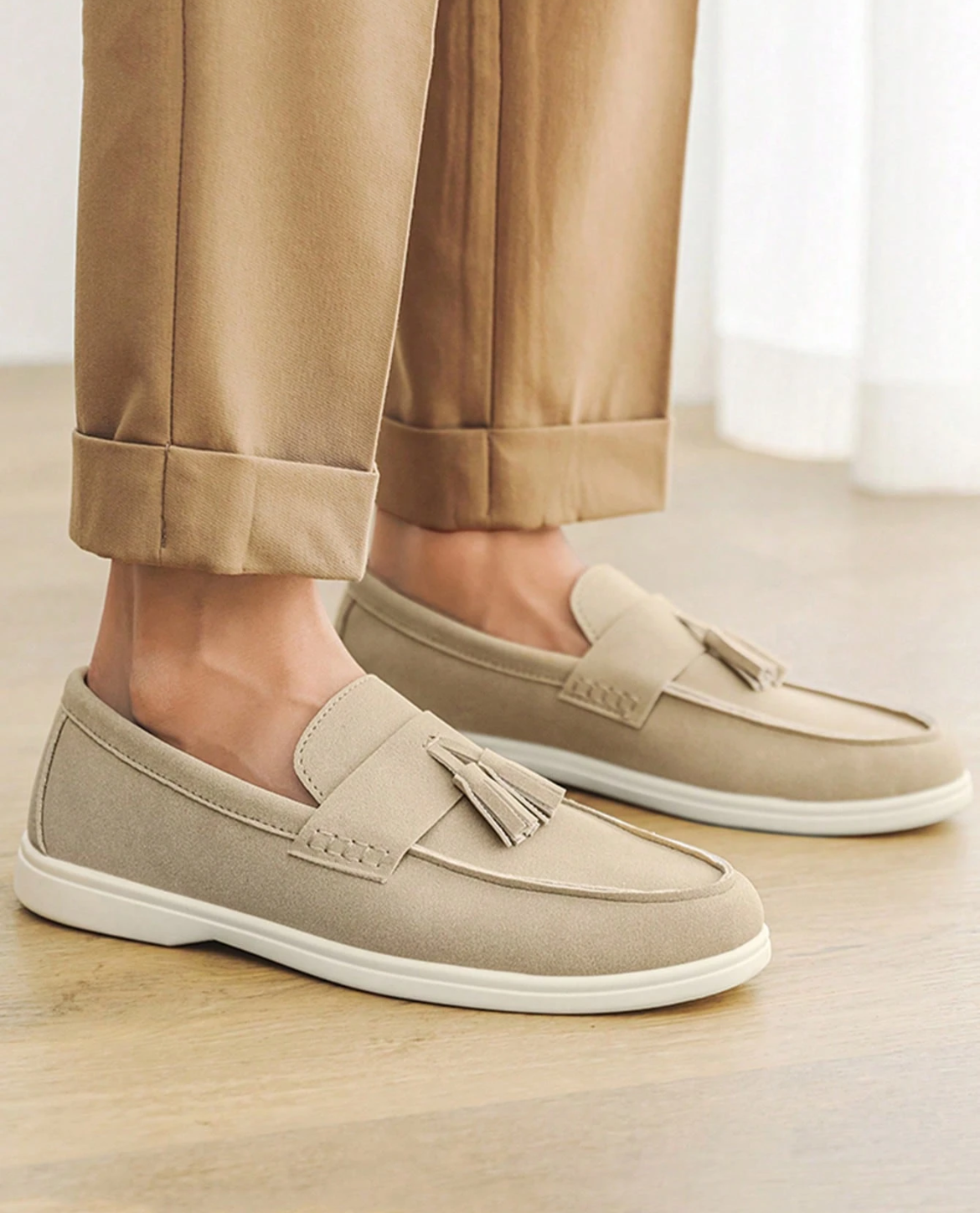 Vietri Suede Tassel Loafers