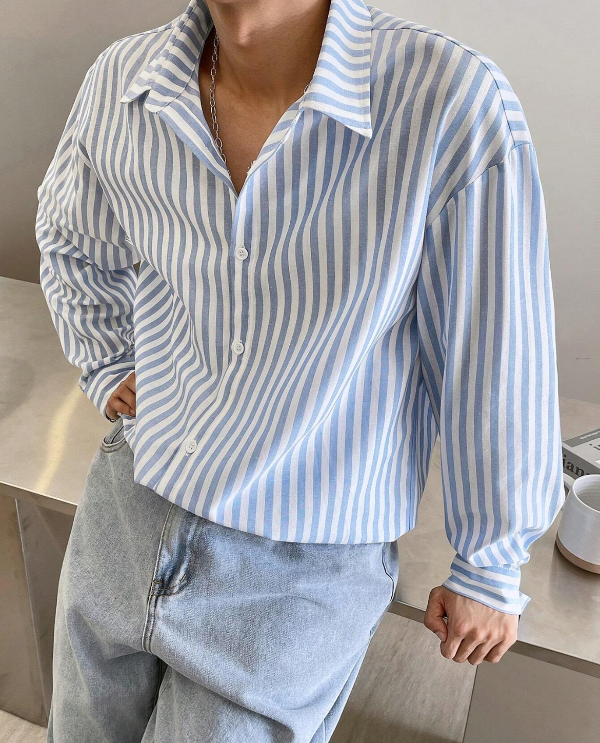 Mahon Striped Linen Shirt