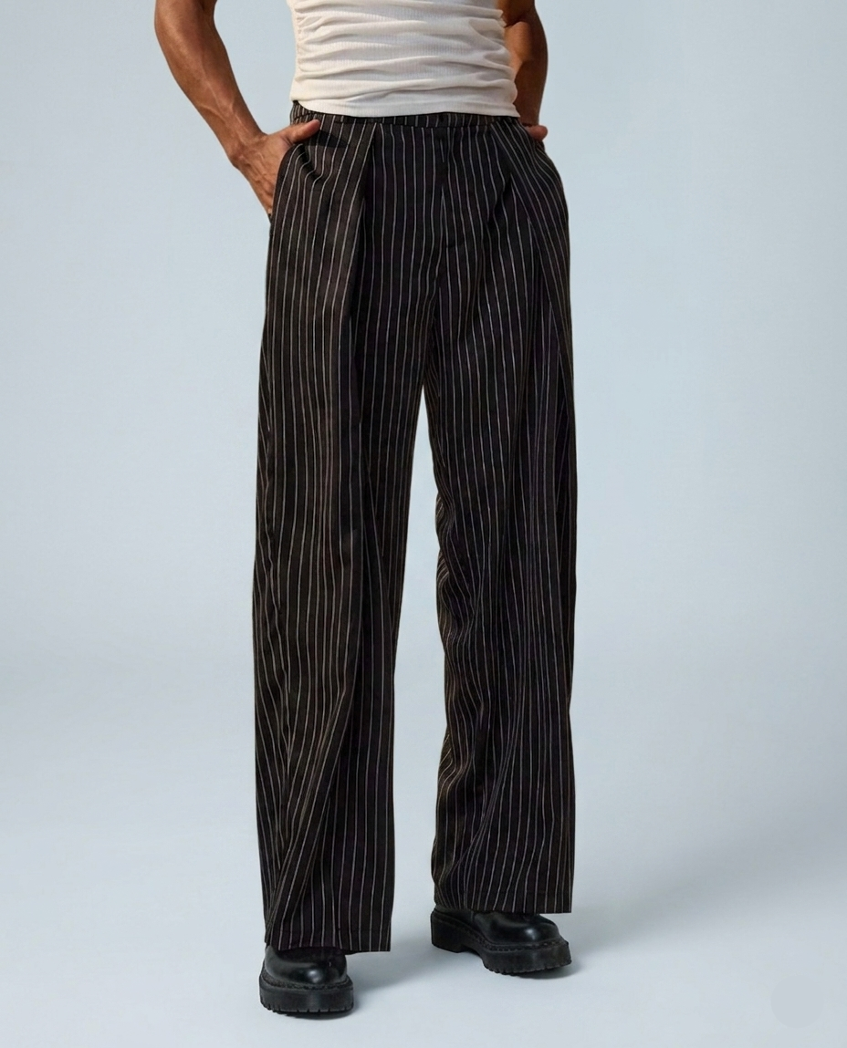 Salerno Pinstripe Trousers